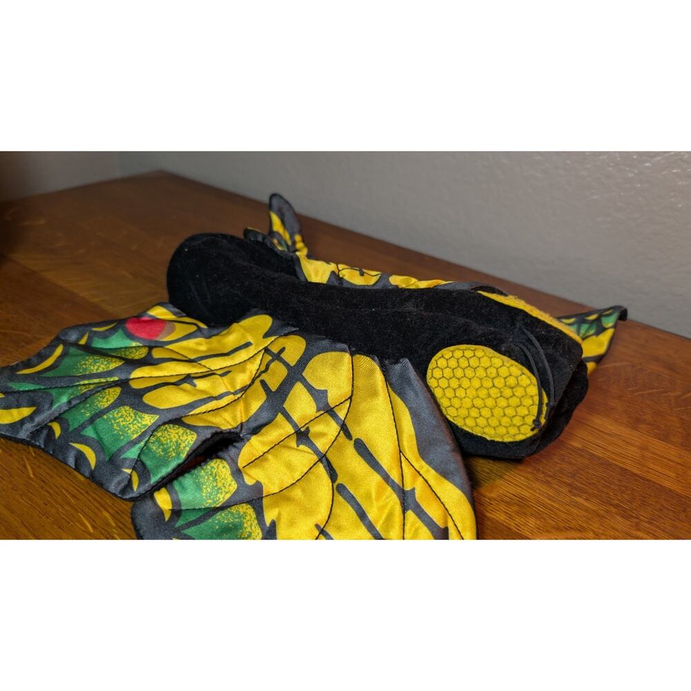 Folkmanis Reversible Caterpillar Butterfly 11" Plush Puppet Toy FolkTails